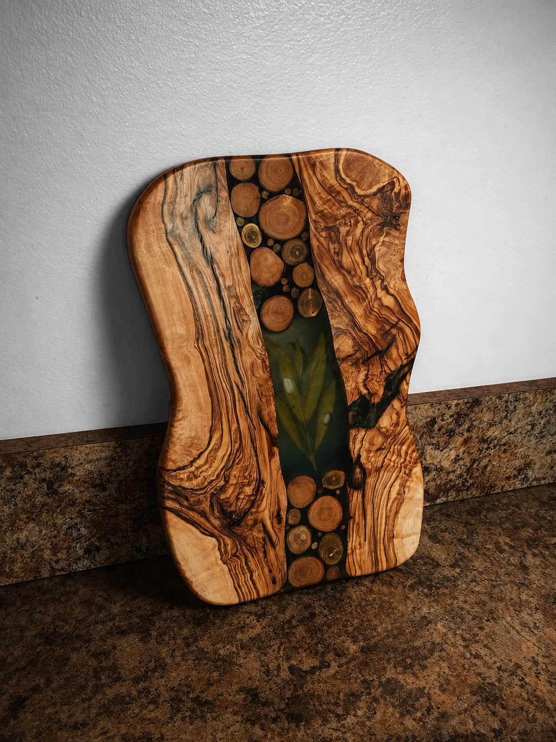 Olive Leaf Artisan Board