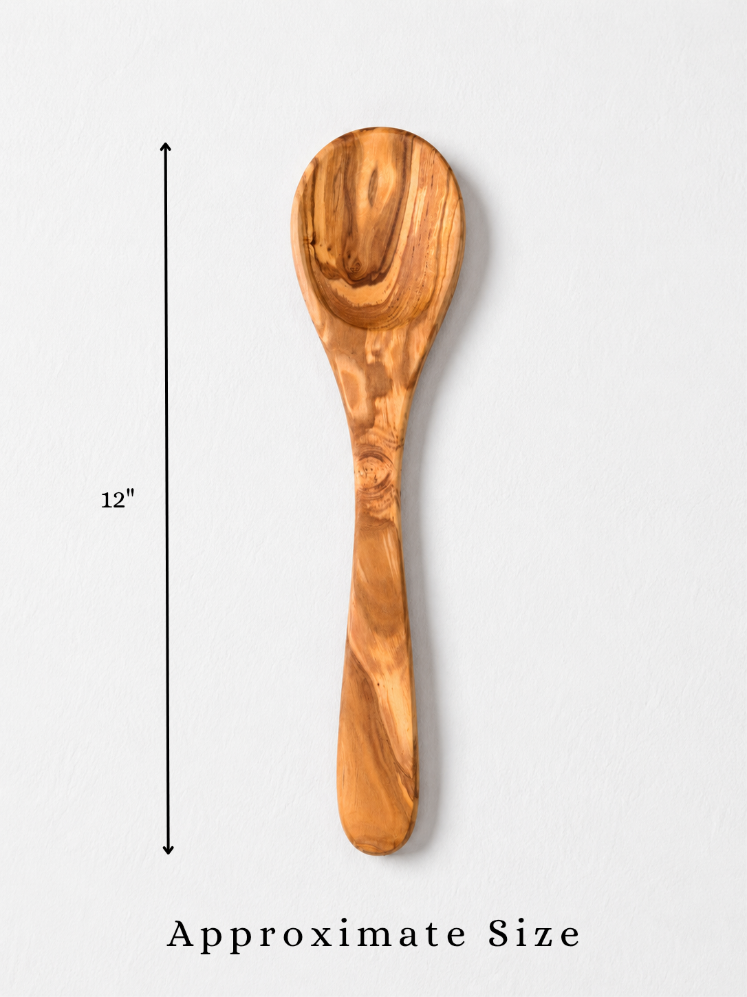 Handcrafted Olive Wood Wide Mouth Spoon